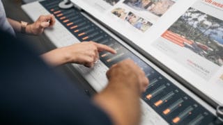 Kompetente Druckberatung Farboptimierung bei Von Stern'sche Druckerei Lüneburg