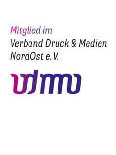 Logo vdmno Von Stern'sche Druckerei Mitglied im Verband Druck & Medien NordOst e.V.