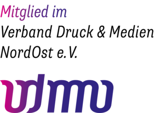 Logo vdmno Von Stern'sche Druckerei Mitglied im Verband Druck & Medien NordOst e.V.